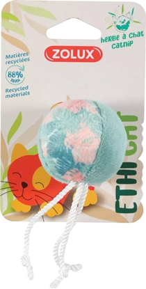 Picture of Zolux ZOLUX Zabawka dla kota ETHICAT piłka, liście