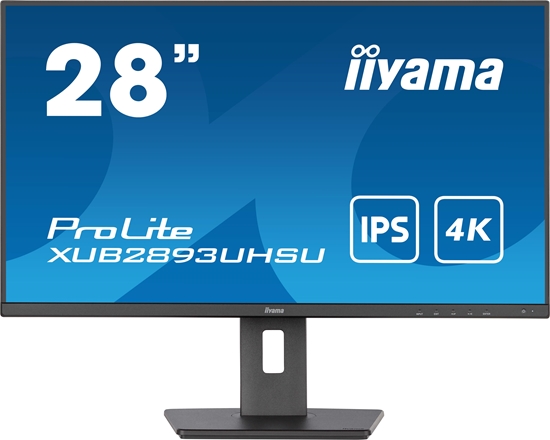 Изображение iiyama ProLite computer monitor 71.1 cm (28") 3840 x 2160 pixels 4K Ultra HD LED Black