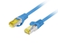 Attēls no Patchcord kat.6a S/FTP LSZH CU 1m niebieski fluke 