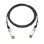 Изображение QNAP CAB-DAC15M-Q28B4 fibre optic cable 1.5 m QSFP28 Black