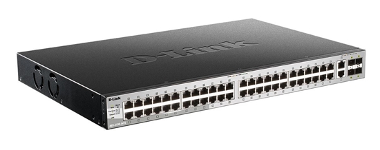 Picture of D-Link DGS-3130-54PS/E network switch Managed L3 Gigabit Ethernet (10/100/1000) Power over Ethernet (PoE) Grey