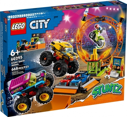 Изображение LEGO City Arena pokazów kaskaderskich (60295)