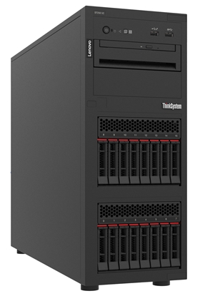 Attēls no Lenovo ThinkSystem ST250 V2 server Tower Intel Xeon E E-2356G 3.2 GHz 16 GB DDR4-SDRAM 550 W