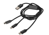 Изображение Kabel USB Natec USB-A - Lightning 1 m Czarny (NKA-1202)