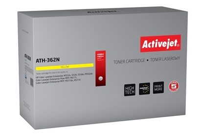 Attēls no Activejet ATH-362N Toner (replacement for HP 508A CF362A; Supreme; 5000 pages; yellow)