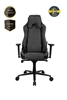 Picture of Arozzi Vernazza Vento Gaming Chair Vento Polyurethane; Soft Fabric; Metal; Aluminium | Dark Grey
