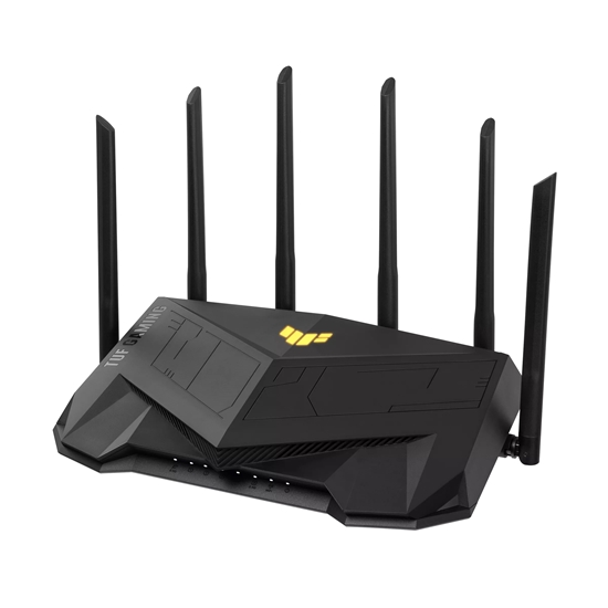 Picture of ASUS TUF Gaming AX6000 wireless router Gigabit Ethernet Dual-band (2.4 GHz / 5 GHz) Black