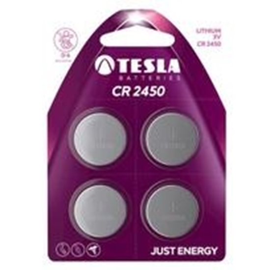 Picture of Battery Tesla CR2450 Lithium 540 mAh (1 pcs)