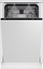 Picture of BEKO Built-In Dishwasher BDIS38040A, Energy class C, 45 cm, 6 programs, SelfDry, Inverter motor, Third drawer