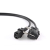 Изображение Cablexpert | PC-186-VDE-3M Power cord (C13), VDE approved, 3 m | Black