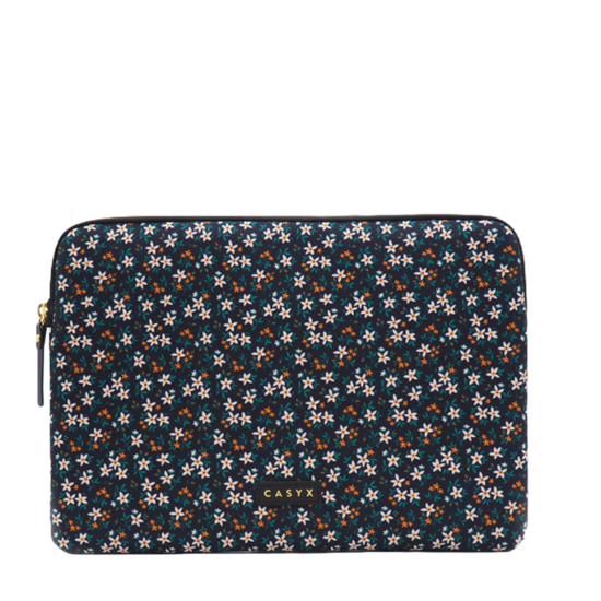 Picture of Casyx | SLVS-000013 | Casyx for MacBook | Fits up to size 13 ”/14 " | Sleeve | Midnight Garden | Waterproof