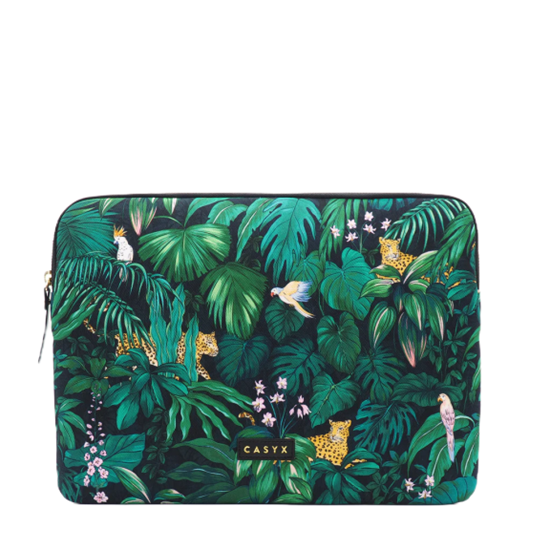 Picture of Casyx | SLVS-000020 | Casyx for MacBook | Fits up to size 13 ”/14 " | Sleeve | Deep Jungle | Waterproof