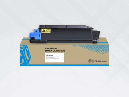 Изображение Compatible HYB Kyocera Toner TK-5270C Toner-Kit Cyan (1T02TVCNL0)