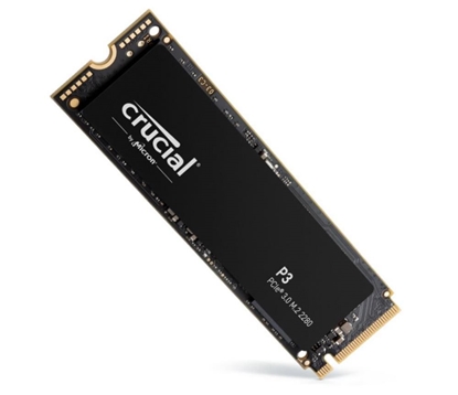 Attēls no Crucial P3                1000GB NVMe PCIe M.2 SSD