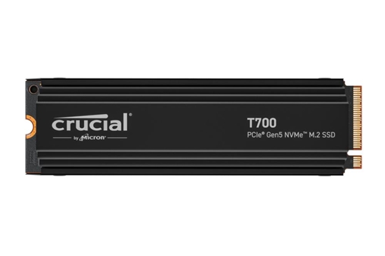 Изображение Crucial T700 with heatsink   1TB PCIe Gen5 NVMe M.2 SSD