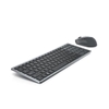 Изображение DELL KM7120W keyboard Mouse included RF Wireless + Bluetooth QWERTY Nordic Grey, Titanium