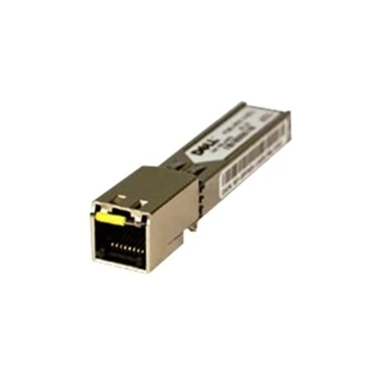 Изображение Dell | Networking, Transceiver, 1000BASE-T | 407-BBEL | Plug-in module | SFP