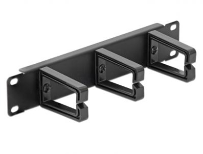 Attēls no Delock 10 Cable Management Panel black