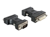 Picture of Delock Adapter DVI 24+5 female  VGA 15pin male