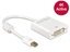 Attēls no Delock Adapter mini Displayport 1.2 male  DVI female 4K Active white