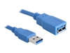 Изображение Delock Cable USB 3.0-A Extension male-female  2m