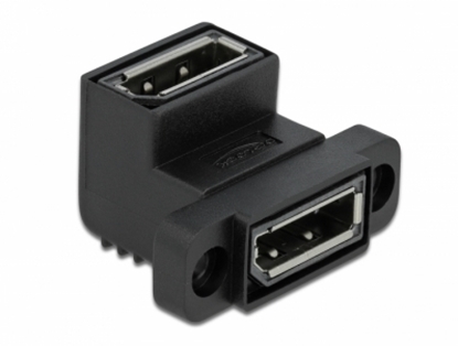 Изображение Delock Easy 45 DisplayPort Adapter angeled 90°