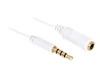 Picture of Delock Extension Cable Audio Stereo Jack 3.5 mm male  female IPhone 4 pin 5 m