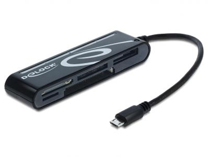 Attēls no Delock Micro USB OTG Card Reader 6 slots