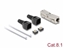 Attēls no Delock RJ45 Coupler LSA to LSA with strain relief Cat.8.1 toolfree