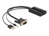 Picture of Delock VGA to HDMI Adapter with Audio