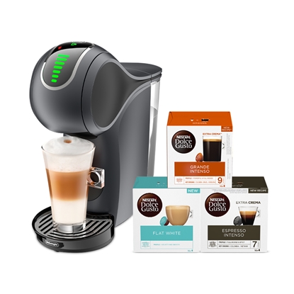 Attēls no DELONGHI Dolce Gusto EDG426.GY GENIO S TOUCH black capsule coffee machine