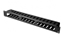 Attēls no Equip 19" Rack Mount Cable Management Panel, Black