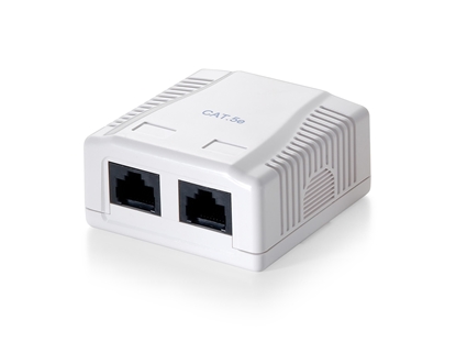 Attēls no Equip 2-Port Cat.5e Surface Mount Box