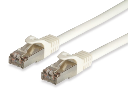 Attēls no Equip Cat.6A Pro S/FTP Patch Cable, 1m, White