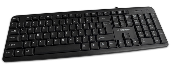 Изображение Esperanza Norfolk EK139 Wired USB keyboard, black