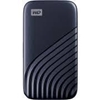 Picture of External SSD|WESTERN DIGITAL|My Passport|2TB|USB-C|Write speed 1000 MBytes/sec|Read speed 1050 MBytes/sec|WDBAGF0020BBL-WESN