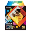 Изображение Fujifilm | Instax Square Rainbow (10) Instant Film | 72 x 86 mm | 2.4 x 2.4" Image Area; 3.4 x 2.8" Print Size | Quantity 10
