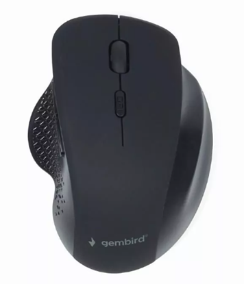 Attēls no Gembird 6-button Wireless Optical Mouse Black