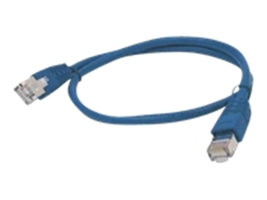 Picture of Gembird PATCH CORD RJ45, osłonka zalewana, kat. 5e, FTP, 0.5m, niebieski (PP22-0.5M/B)