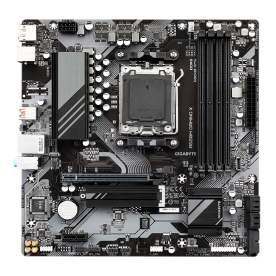 Picture of Gigabyte A620M GAMING X motherboard AMD A620 Socket AM5 micro ATX