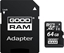 Изображение Goodram 64GB Micro SDHC U1-I Class 10 Memory Card with Adapter