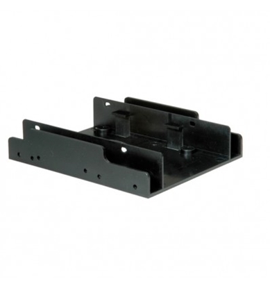 Picture of HDD Mounting Adapter Type 3.5 for 2x Type 2.5 HDDs black