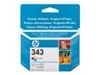 Picture of HP 343 original ink cartridge tri-colour