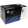 Изображение HP 53X 2-pack High Yield Black Original LaserJet Toner Cartridges