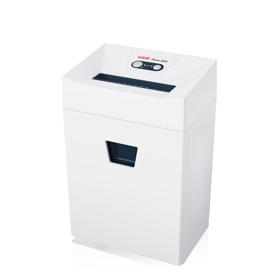 Изображение HSM Pure 320 shredder, 25 l, 5,8 mm