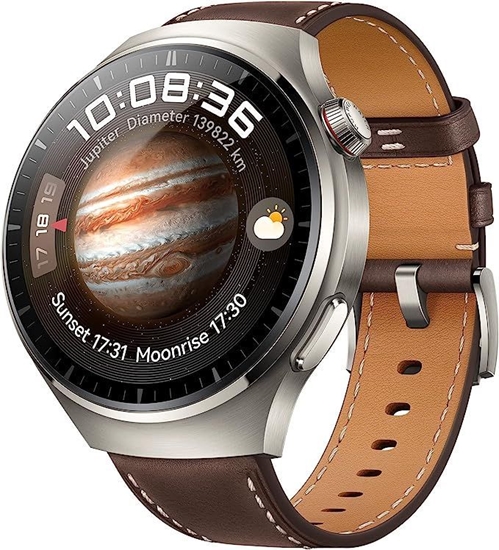 Picture of HUAWEI Watch 4 Pro Classic Dark Brown Leather