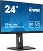 Picture of iiyama ProLite XUB2493HS-B5 - LED monitor - 24" (23.8" viewable) - 1920 x 1080 Full HD (1080p) @ 75 Hz - IPS - 250 cd / m² - 1000:1 - 4 ms - HDMI, DisplayPort - speakers - matte black