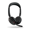 Picture of Jabra Evolve2 65 Flex MS Stereo Wireless Headset, Bluetooth, USB-A, Black