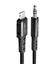 Изображение Kabel USB Acefast Lightning - mini Jack 3.5 mm 1.2 m Czarny (6974316280583)