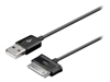 Изображение Kabel USB Techly USB-A - Samsung 30-pin 1.2 m Czarny (305113)